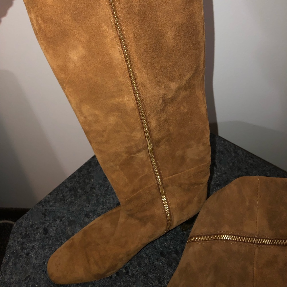 Emilio Pucci Brown Knee Boots. RETAIL: $1,250 - Picture 6 of 10